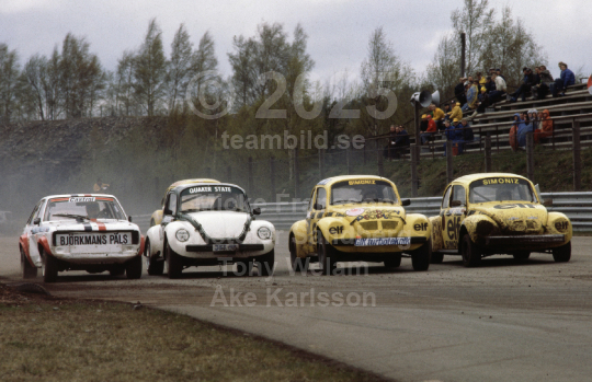 Rallycross Kinnekulle Ring 1982