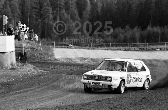 Rallycross-SM Borlänge 1986
