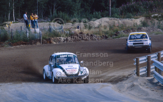Rallycross-SM Älvsbyn 1981