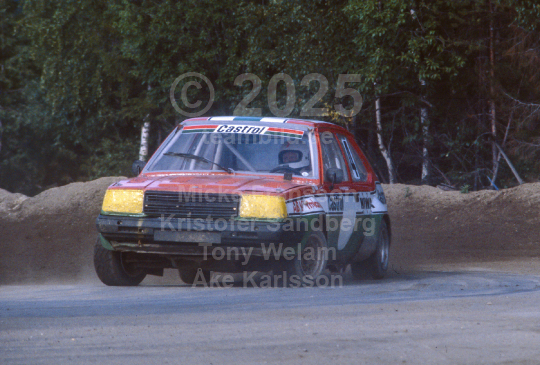 Rallycross-SM Älvsbyn 1981