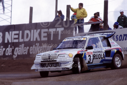 Rallycross-EM Tomelilla 1987