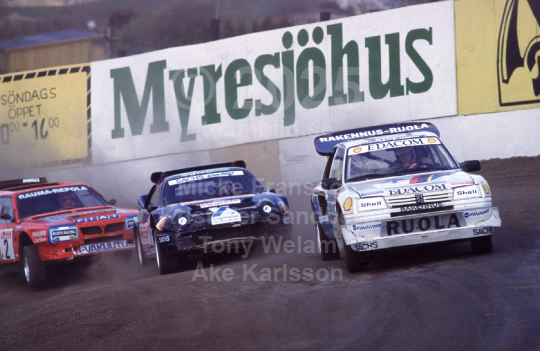 Rallycross-EM Tomelilla 1987
