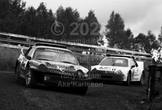 Rallycross-SM Hedemora 1987