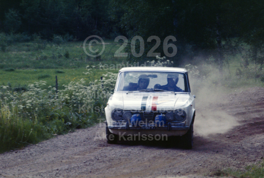 Svenska Rallyt Till Midnattssolen 1964