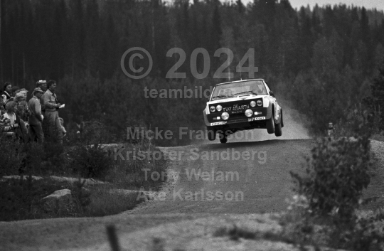 1000 Lakes Rally Finland 1977