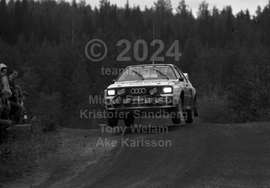 1000 Lakes Rally Finland 1983
