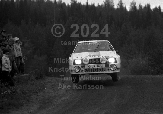 1000 Lakes Rally Finland 1983