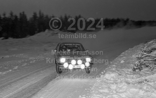 Rejme Dunlop-Rallyt 1984