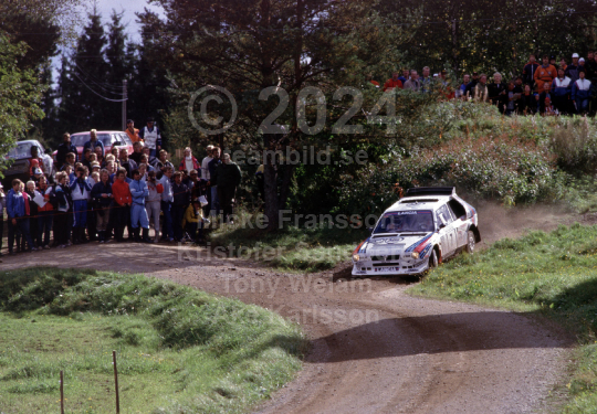 1000 Sjöars rally 1986