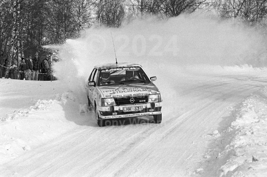 Rally Stockholm 1986