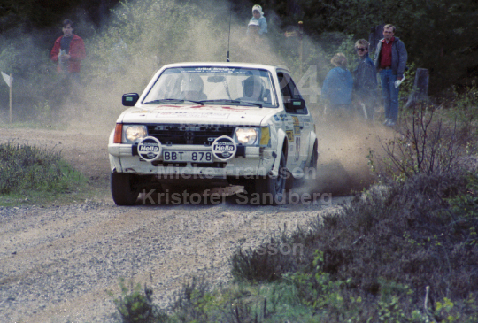South Swedish Rally 1986