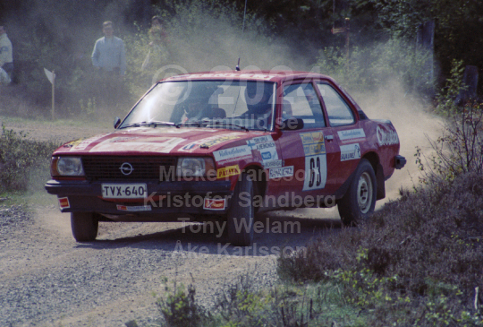 South Swedish Rally 1986