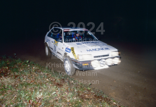 South Swedish Rally 1987
