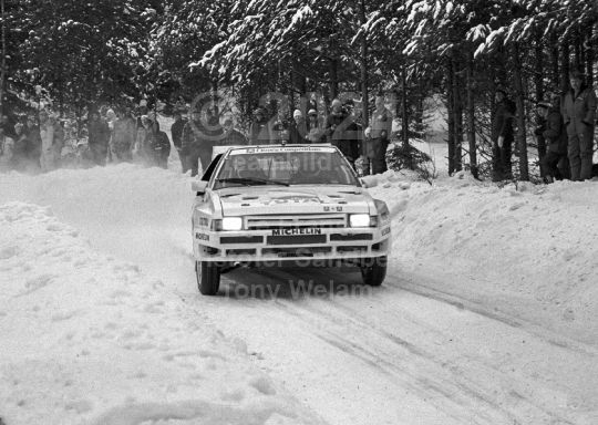 Svenska Rallyt 1986