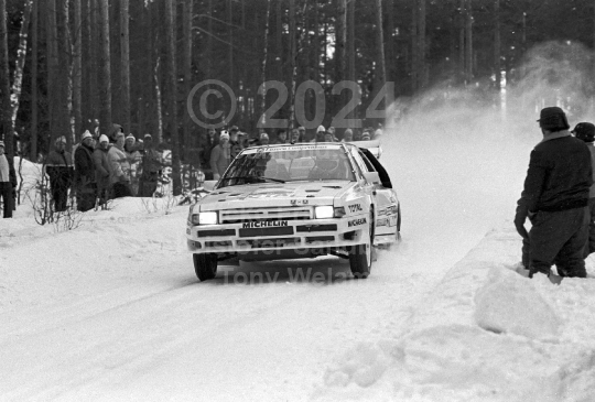 Svenska Rallyt 1986